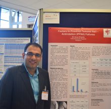 Presenting his work in Singapore Health and Biomedical Conference (2016)