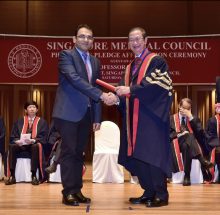 Honoured by Singapore Medical Council in 2016