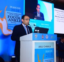 Delivering a lecture in IFASCON 2019